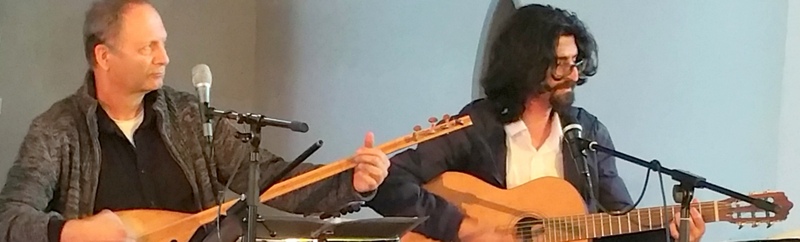 Dieter Halbach und Esmail Saedi